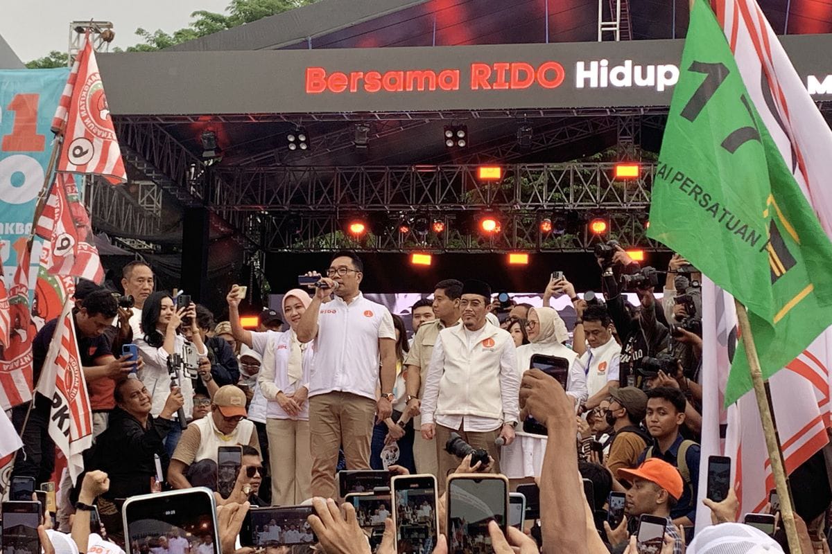 Kampanye Akbar Ridwan Kamil – Suswono, Dikemas Dengan Konser Rakyat Bertajuk Satu1n Jakarta.