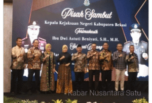 Pisah Sambut Kajari Bekasi, Dandim 0509 Hadir Bersama Forkopimda: Kolaborasi Jadi Kunci Membangun Daerah