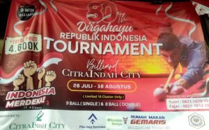 Warga  Perumahan  Citra  Indah  Sambut  17  Agustus   2025   Dengan   Adakan   Event   Billyard 