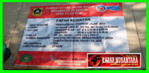 Pemdes. Cileungsi  Kota  Realisasikan  Program   Bankeu  TA.2025   Drainase