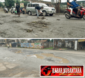 Jalan  Provinsi  Di  Bekasi  Rusak  Parah, Anggaran  Pemeliharaan  Dipertanyakan
