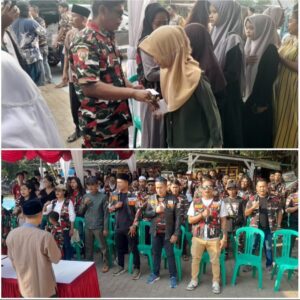 LMP Serang Baru Santuni 100 Anak Yatim dan Bagikan Takjil di Jayasampurna Saat Ramadan