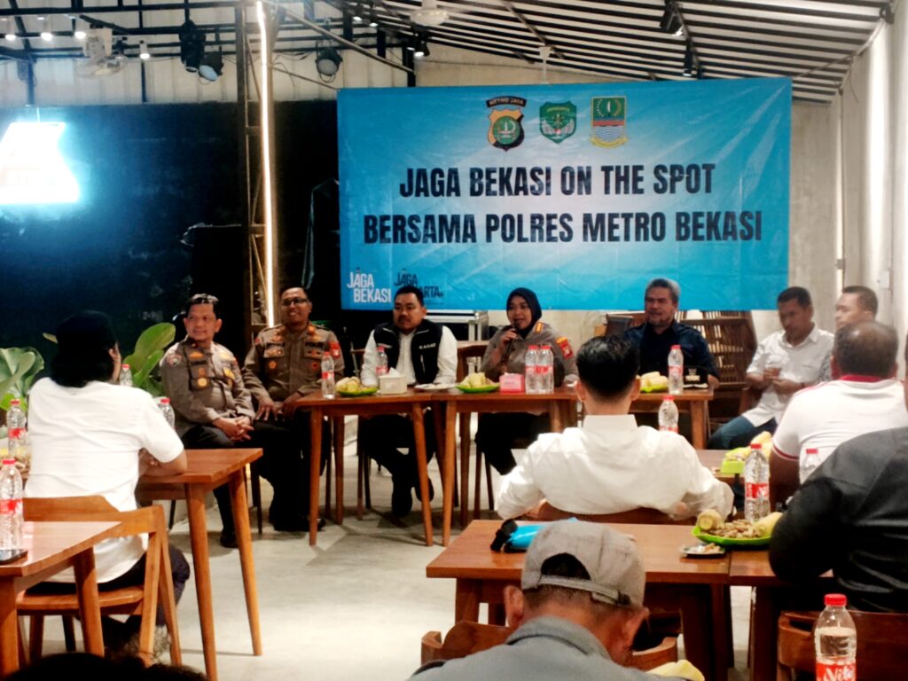 Kapolres Metro Bekasi Serap Aspirasi Warga Lewat “Jaga Bekasi On The Spot”