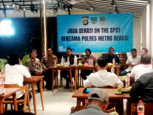 Kapolres Metro Bekasi Serap Aspirasi Warga Lewat “Jaga Bekasi On The Spot”
